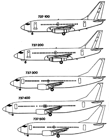 Боинг 737 700 схема